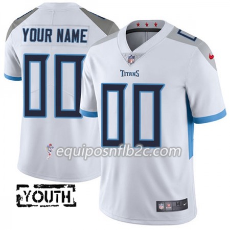 Camiseta Niño NFL Tennessee Titans Personalizar Blanco